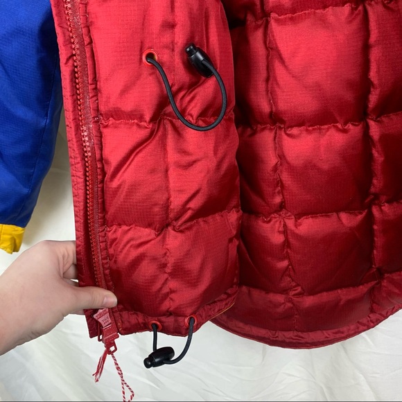 Vintage Tommy Hilfiger Down Filled Parka in Yellow Multi, Size: Small - Picture 11 of 16